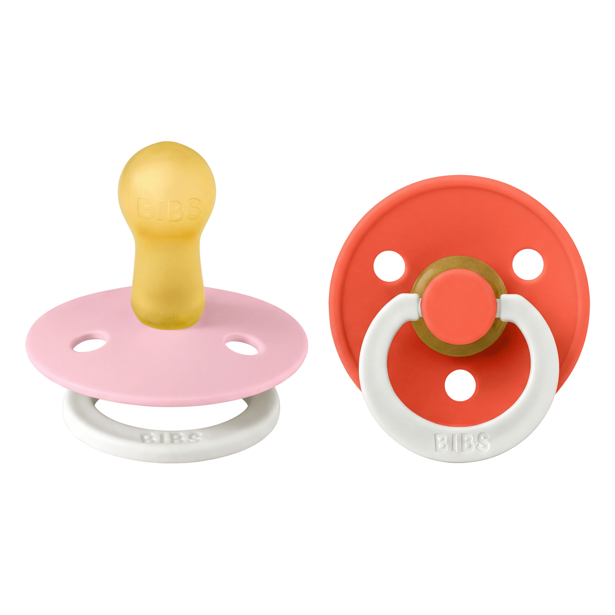 Colour   Str. 2   Baby Pink Glow Tango Glow fra Bibs