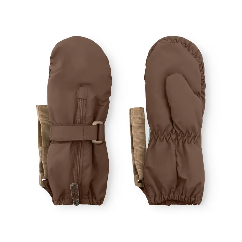 Matcesar Fleeceforede Vanter   Chestnut Brown   12 18 Mdr. fra Mini A Ture