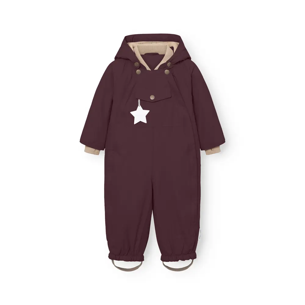 Matwisti Fleeceforet Flyverdragt   Fudge Aubergine   4 år 104 fra Mini A Ture