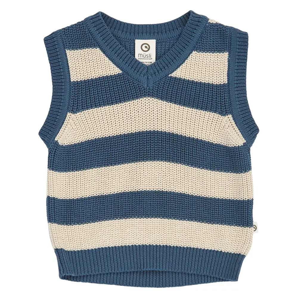 Strikket Vest   019403101   68 fra Müsli