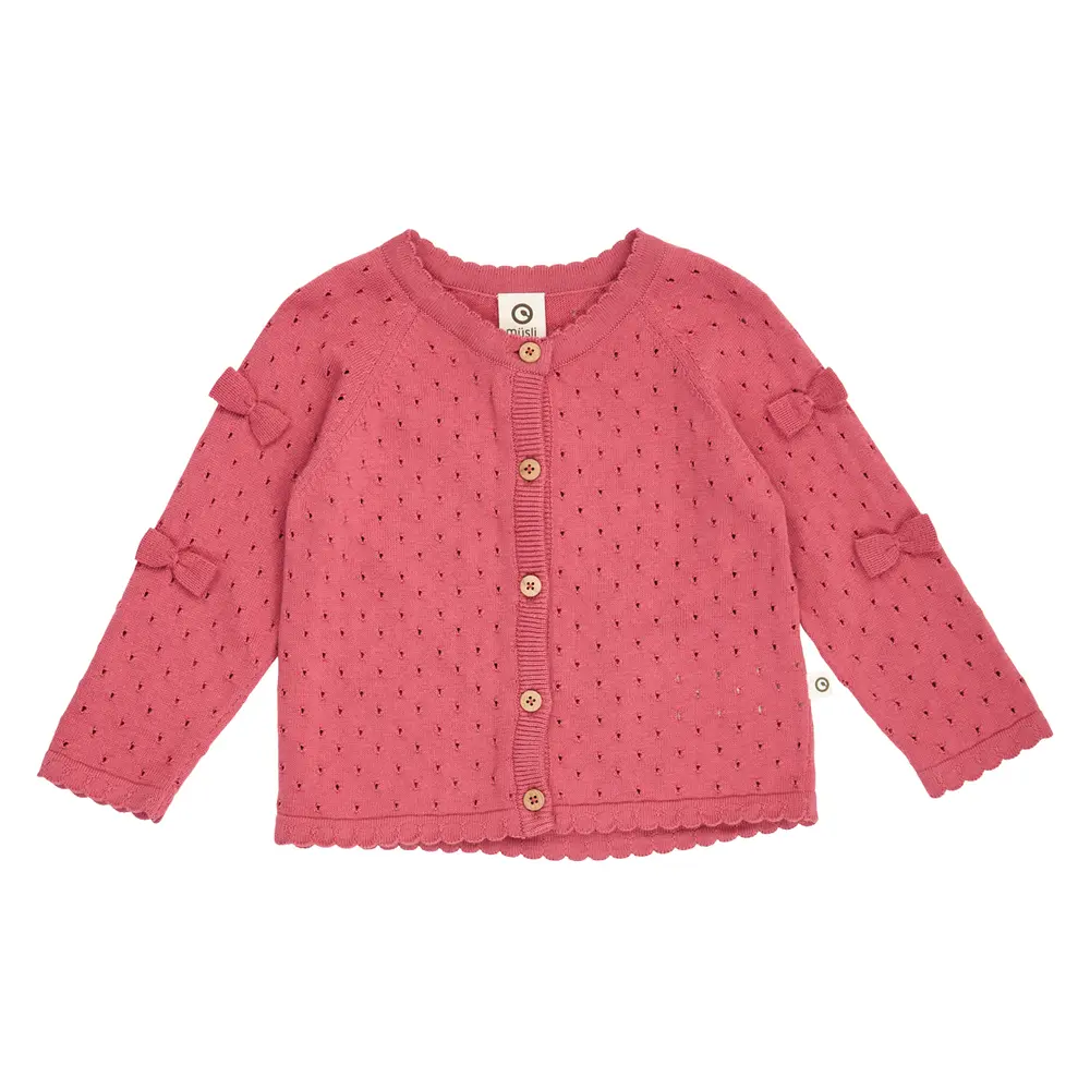 Strikket Cardigan   Baroque Rose   86 fra Müsli