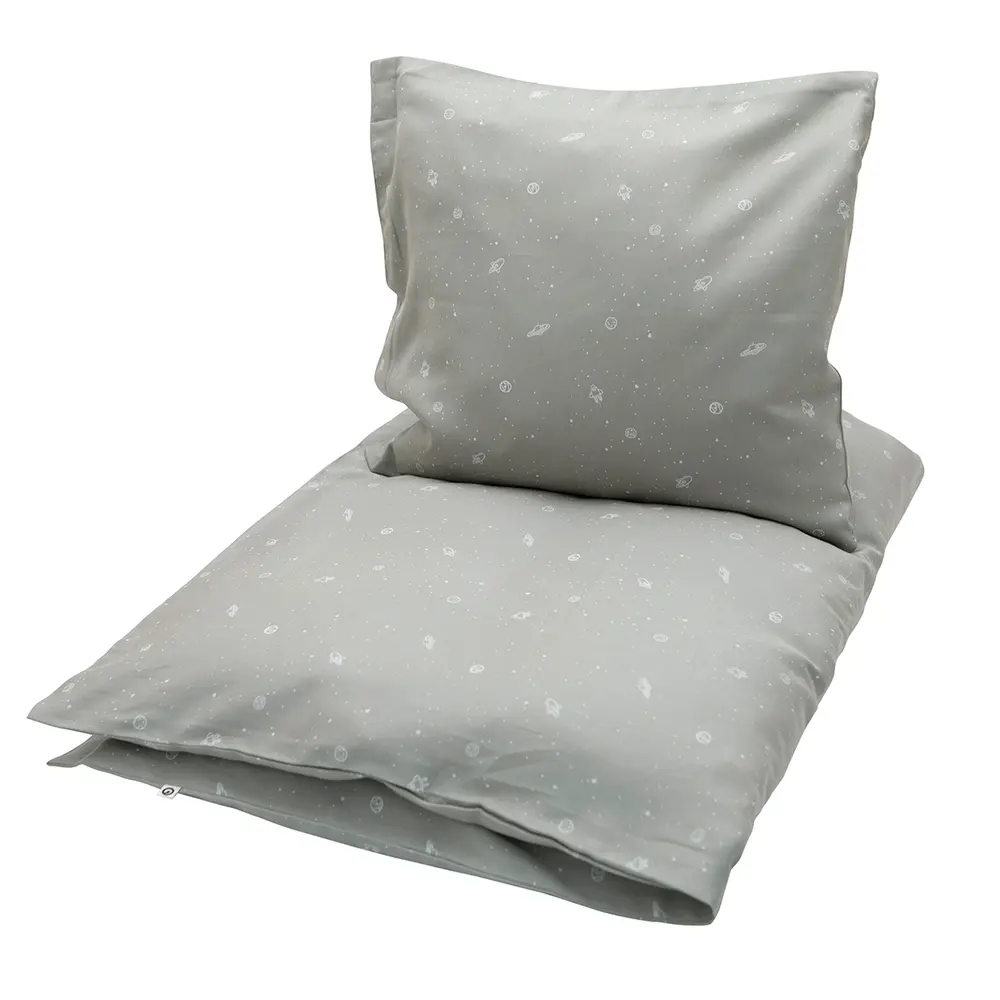 Cosmos Sengetøj Junior   Green Cream 100 X 140 Cm fra Müsli