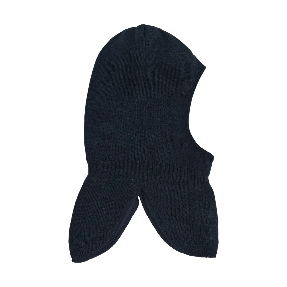 Strikket Elefanthue Dark Sapphire 52 fra Minymo