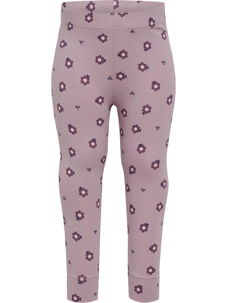 Leggings M. Print Sea Fog 56 fra Hummel
