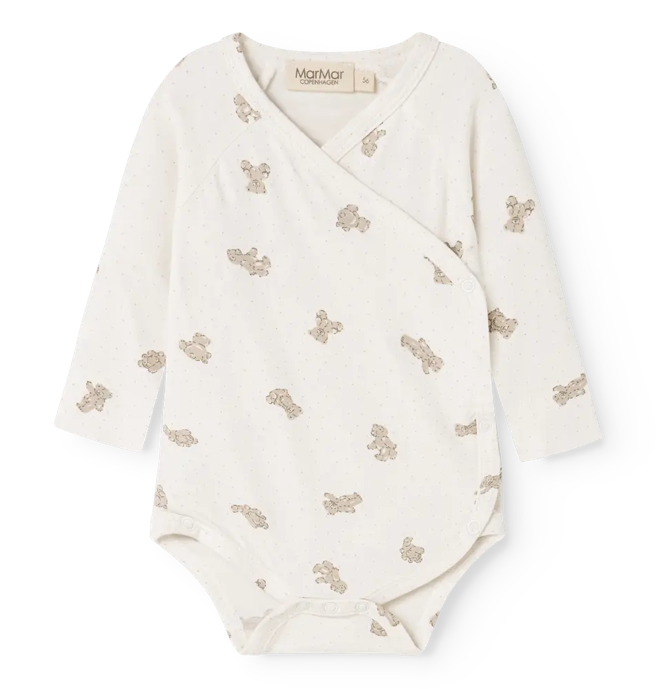 Belito Langærmet Body   Teddybears   50 fra Marmar Copenhagen