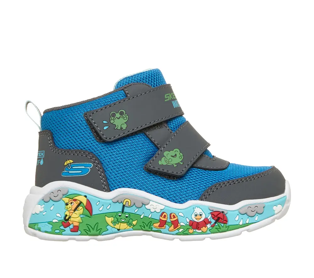 Lil' Storm Scene Sneakers   Blue   24 fra Skechers