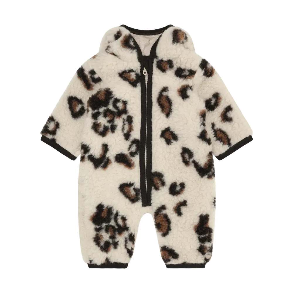 Pram Uld Fleece Køredragt   Cement   68 fra Huttelihut