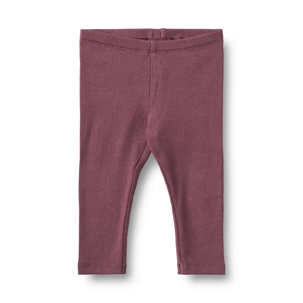 Jules Jersey Leggings   Eggplant   86 fra Wheat