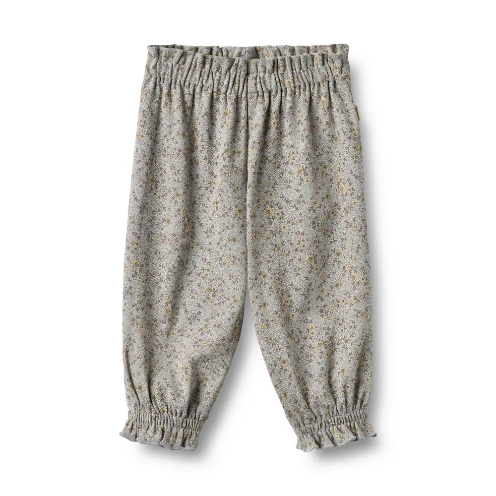 Penny Jersey Bukser   Slightly Blue Flowers   80 fra Wheat