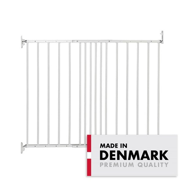 Babydan Multidan Sikkerhedsgitter Hvid, 62,5 106,8 Cm fra Baby Dan