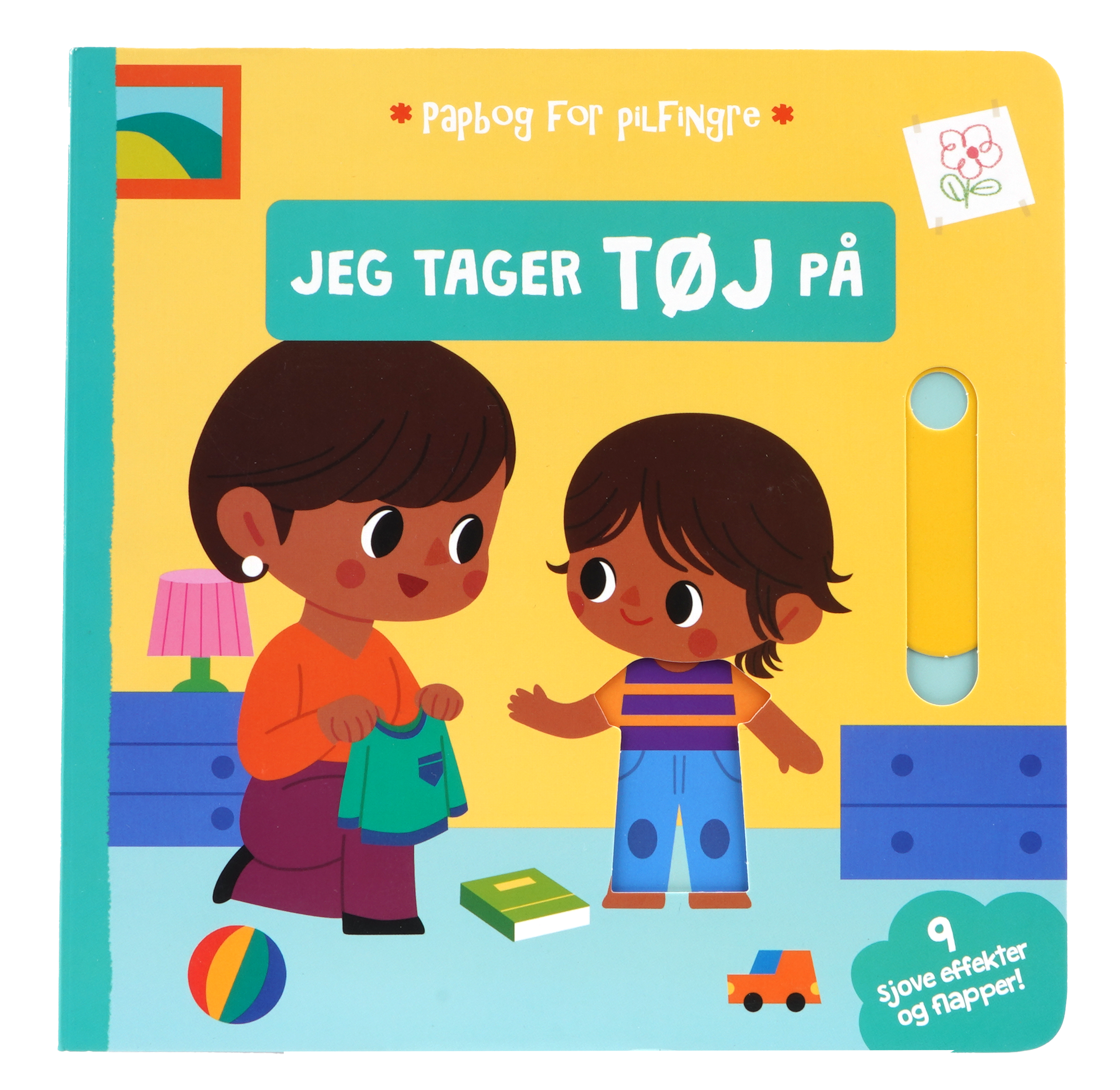 Papbog For Pilfingre   Jeg Tager Tøj På fra Globe