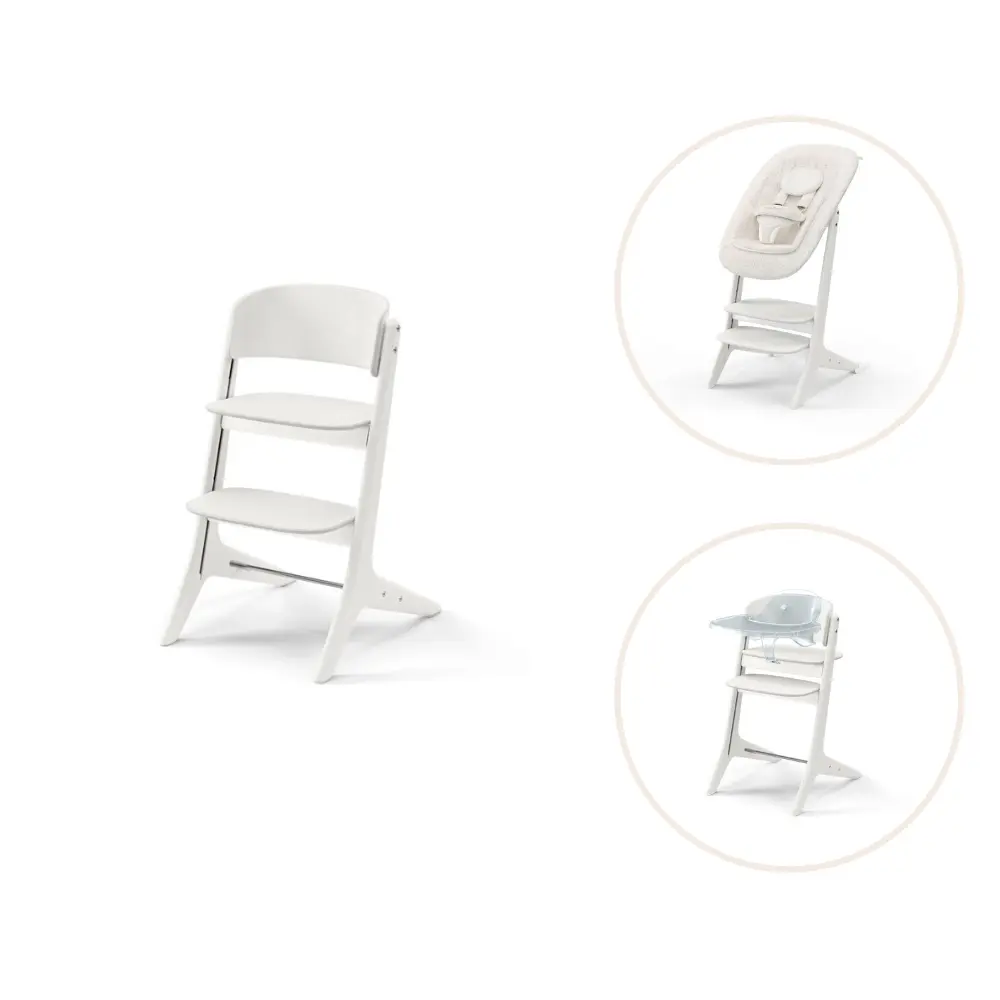 Lemo Platinum 4in1 Set Højstol   White fra Cybex