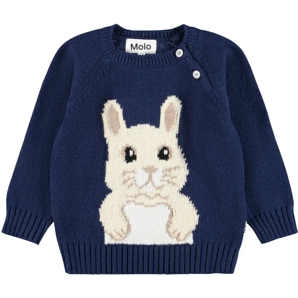 Bless Striktrøje   Bunny Infinity   104 fra Molo