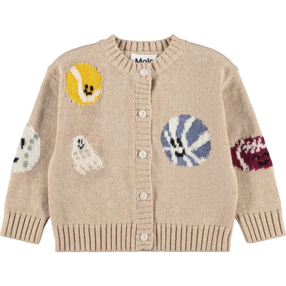 Breeze Cardigan   Fuzz Ball Sandy   86 fra Molo