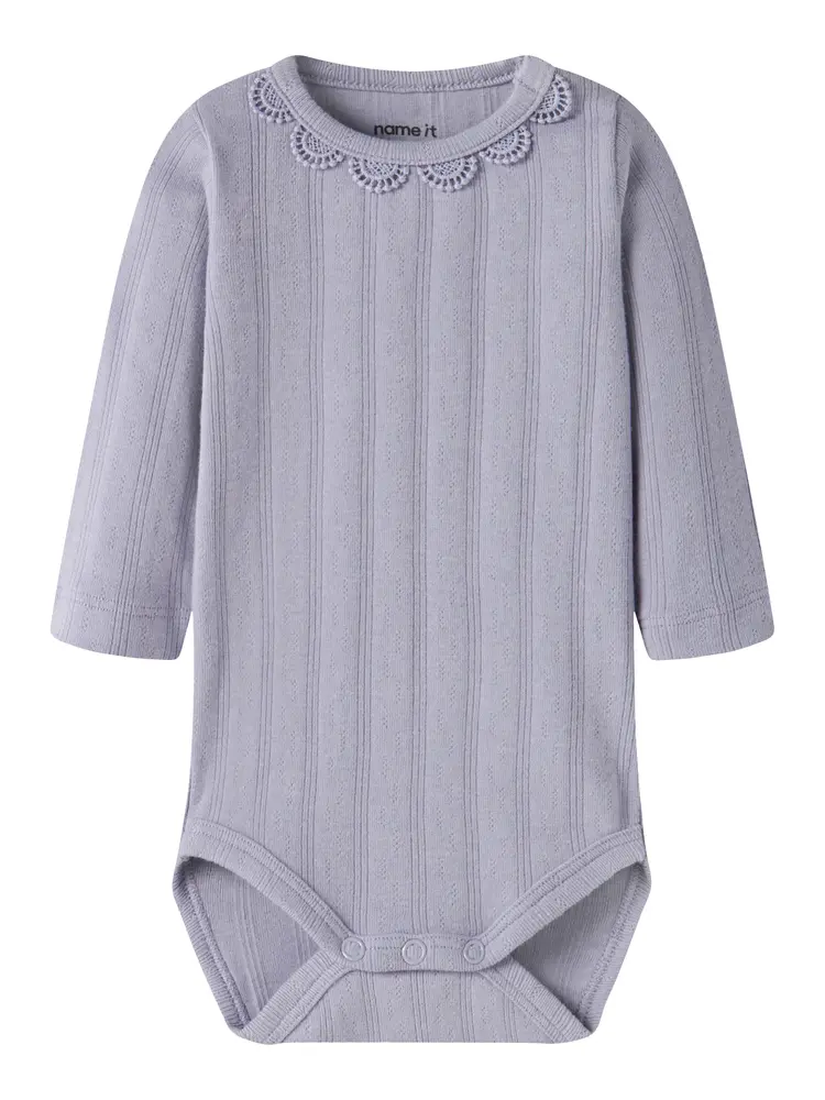 Olene Langærmet Body   Heirloom Lilac   62 fra Name It