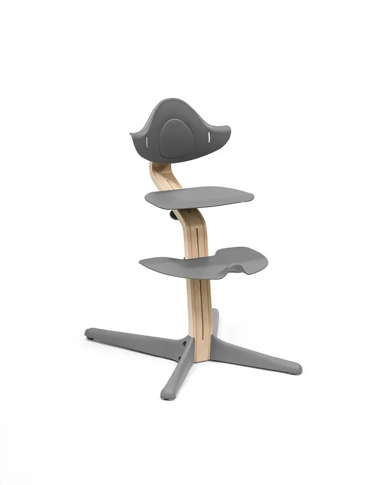 Højstol   Natural Grey fra Stokke Nomi