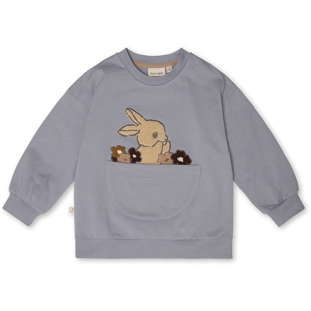 That's Mine   Sava Sweatshirt   Weathervane   110cm   5y fra That's Mine