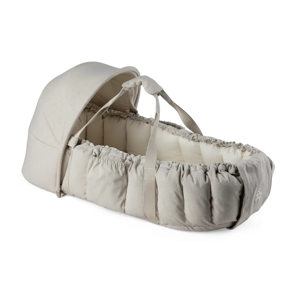 3 I 1 Babynest + Kaleche   Morning Beige Melange fra Sebra
